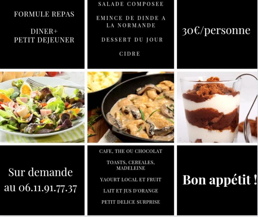Le Cezembre Gite La Taniere Moidrey 외부 사진